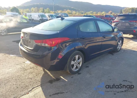 2013 Hyundai Elantra Gls z USA, uszkodzony, nr VIN 5NPDH4AE8DH432761